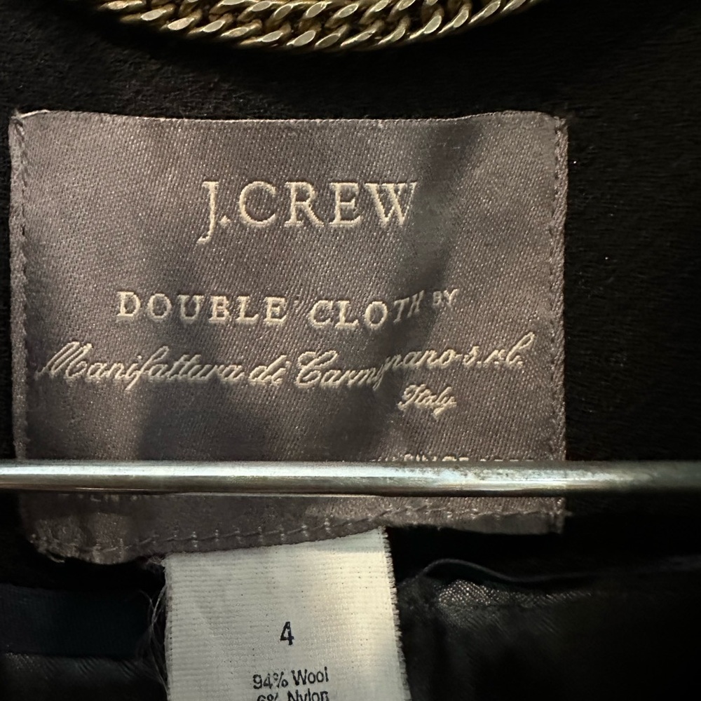 J crew Italian Double Cloth Lady Day Coat - Picture 9 of 13